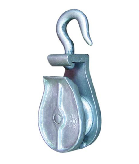 起重滑車可用于碼頭貨物搬運