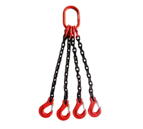 鏈條索具在煉鋼廠(chǎng)用于大型鋼材的搬運(yùn)