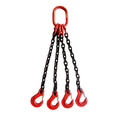 四腿鏈條索具用于吊裝重型物體