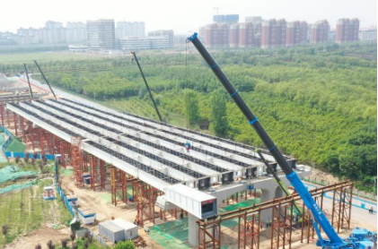 雅萬高鐵德卡魯爾牽引變電所樁基施工使用起重滑車