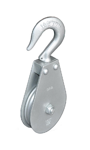 成華牌電鍍鋅旋轉(zhuǎn)鉤式平板滑車(chē)