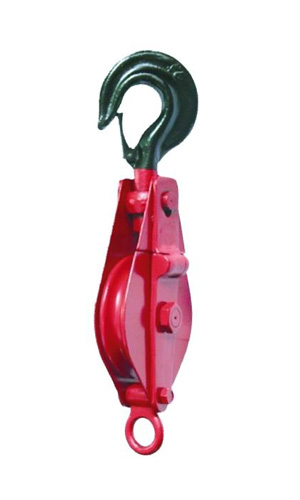 成華牌國(guó)標(biāo)鋼絲繩用滑輪單輪鉤式