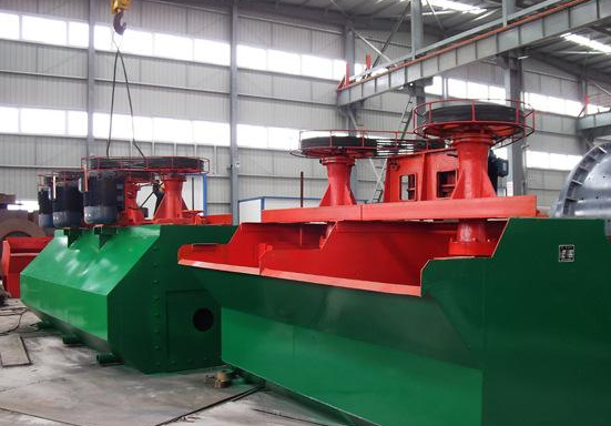 礦用浮選機(jī)運(yùn)輸?shù)竭_(dá)目的地后的吊裝工作