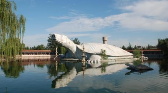 東方巨龜苑的起重滑車